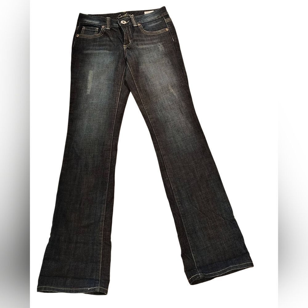 Cartise Women's Dark Denim Blue Jeans Pants Sz 6